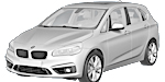 BMW F45 B1723 Fault Code